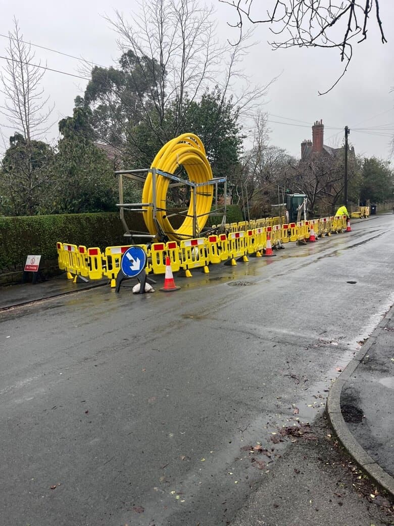 Gas mains installation by JT Construction Northeast